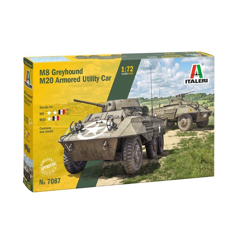 M8 Greyhound et véhicule utilitaire blindé M20