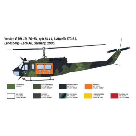 Agusta-Bell AB-205 / Bell UH-1D - SAR.