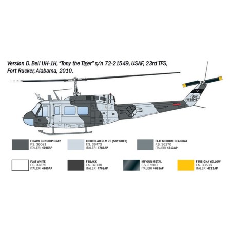 Agusta-Bell AB-205 / Bell UH-1D - SAR.