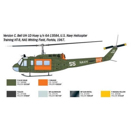 Agusta-Bell AB-205 / Bell UH-1D - SAR.