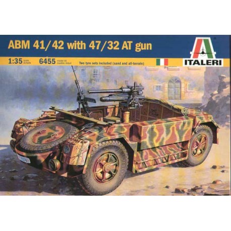 ABM 42 with 47/32 AT gun. ITALERI 7053