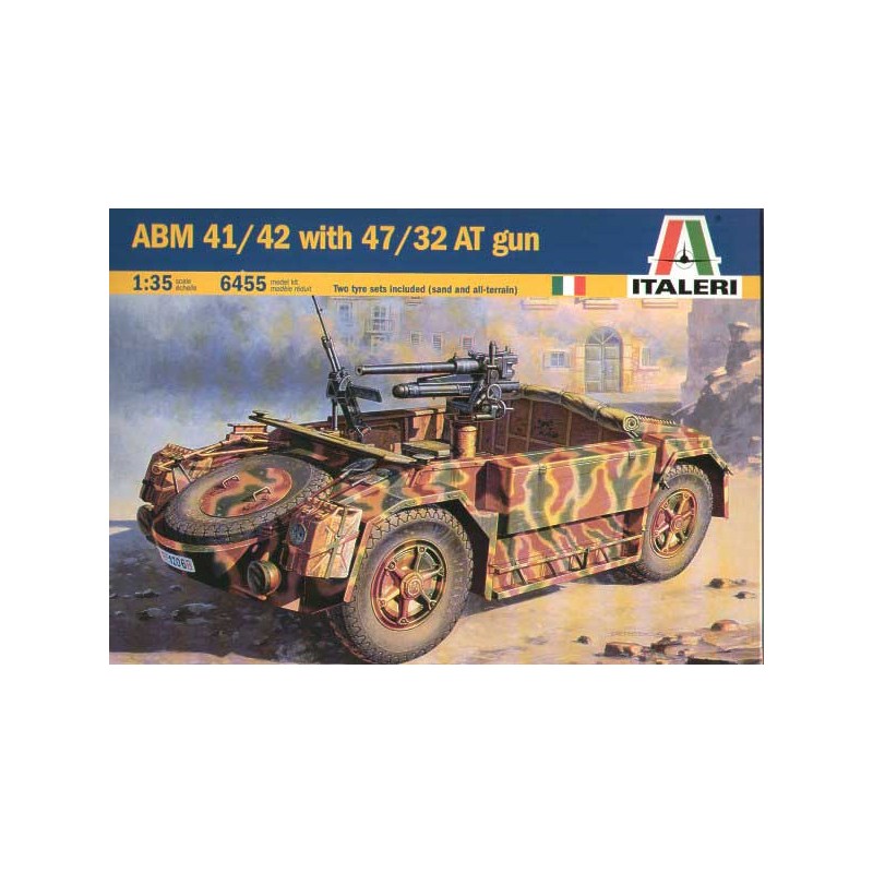 ABM 42 con cañon AT 47/32. ITALERI 7053