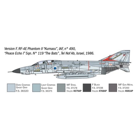 McDonnell Douglas RF-4 C/E Phantom II.