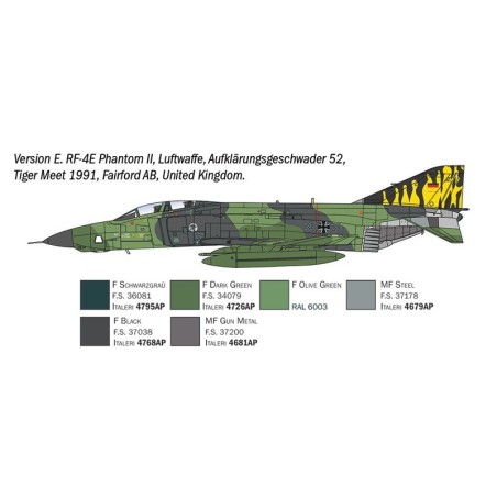 McDonnell Douglas RF-4 C/E Phantom II.