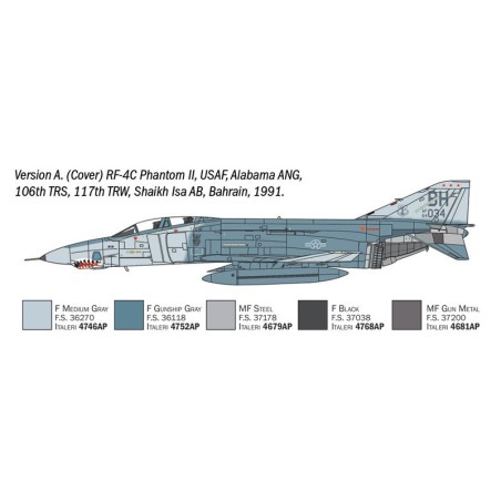 McDonnell Douglas RF-4 C/E Phantom II.