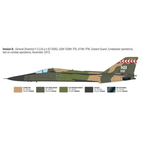 General Dynamics F-111 A Aardvark.