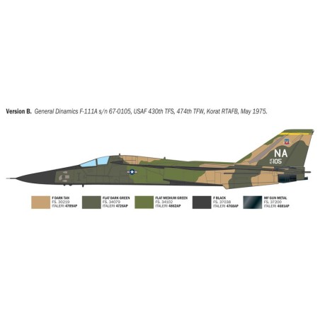 General Dynamics F-111 A Aardvark.