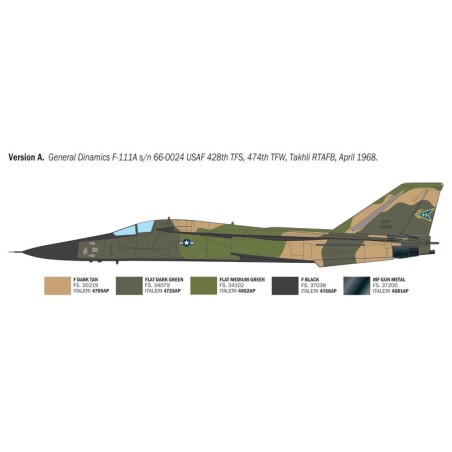 General Dynamics F-111 A Aardvark.