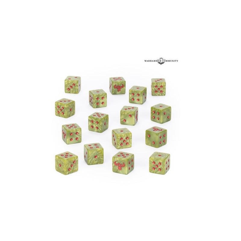 Orks Dice Set.