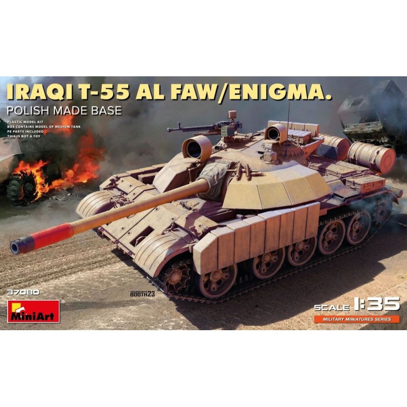 T-55 IRACHENO AL FAW/ENIGMA. Base manifatturiera polacca.