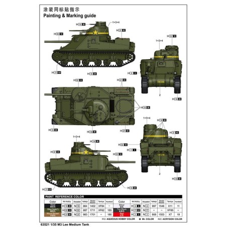 Carro medio M3 Lee. ADORO IL KIT