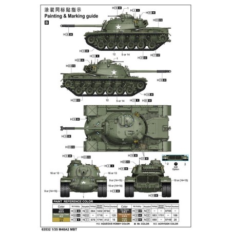 M48A2 MBT. J’ADORE LE KIT