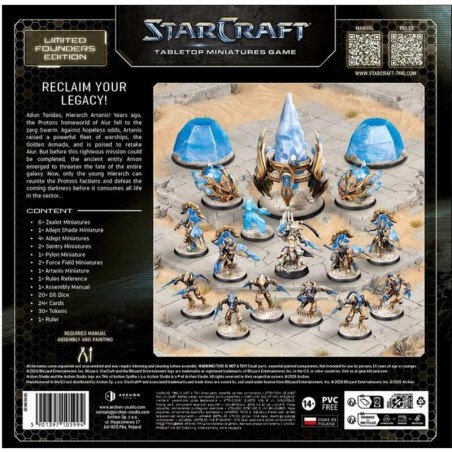 StarCraft Protoss Starter Set Édition des Fondateurs | Wargame