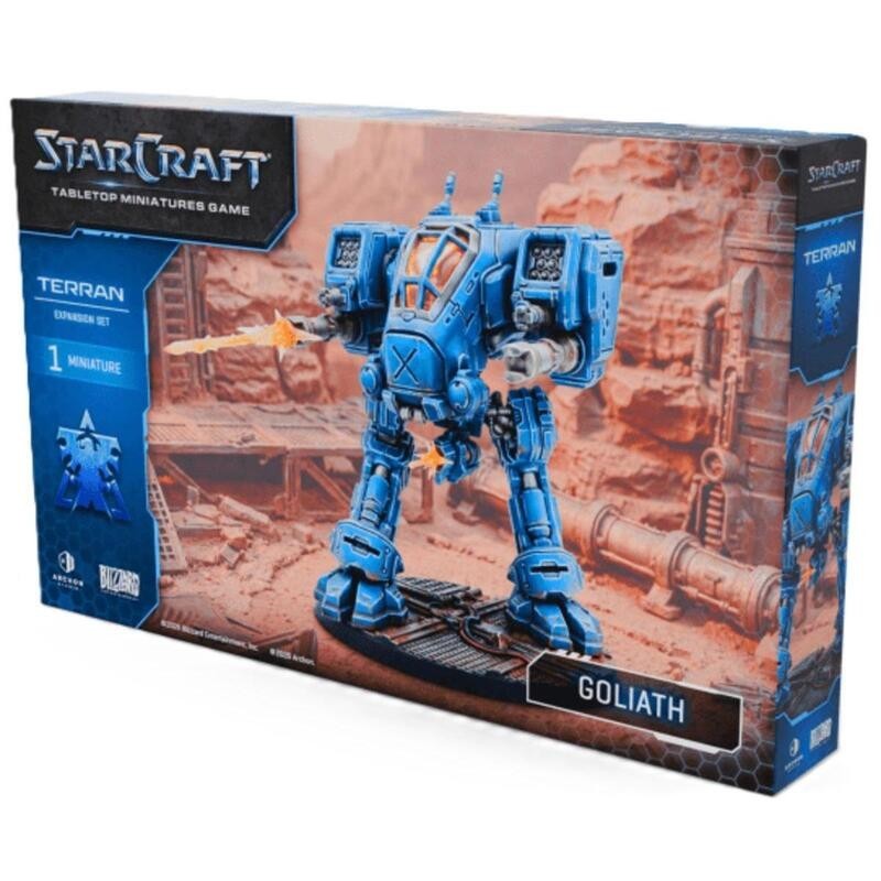 juego de miniaturas starcraft goliath de archon studio - comprar en el taller del modelista