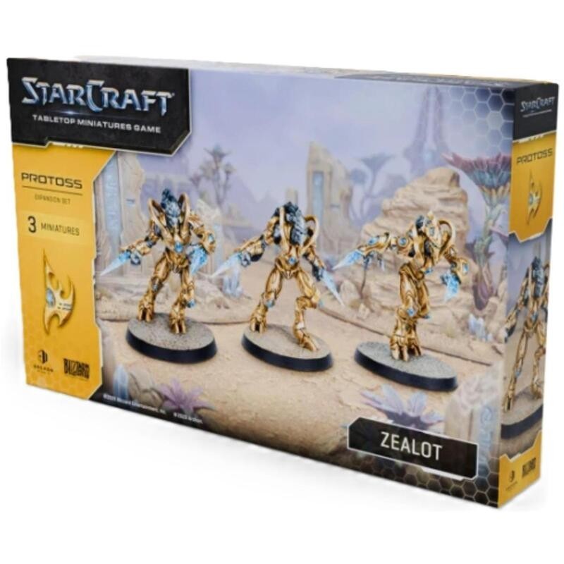 juego de miniaturas starcraft zealot de archon studio - comprar en el taller del modelista