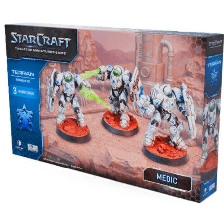 juego de miniaturas starcraft medic de archon studio - comprar en el taller del modelista