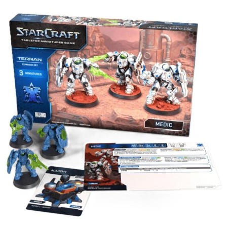 juego de miniaturas starcraft medic de archon studio - comprar en el taller del modelista