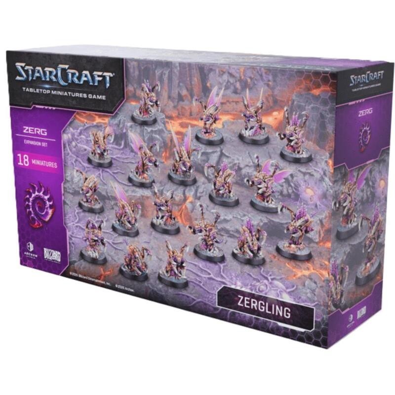 juego de miniaturas starcraft zergling de archon studio - comprar en el taller del modelista