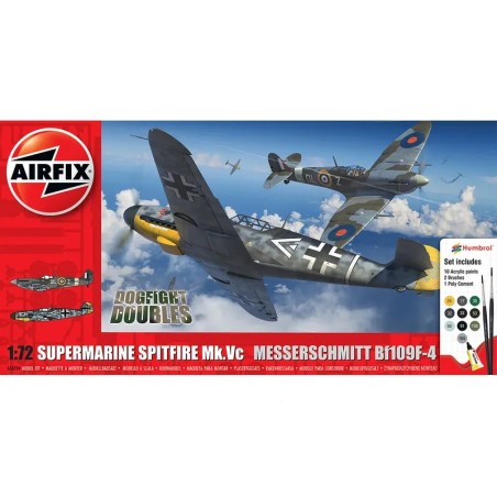 Supermarine Spitfire Mk.Vc vs Bf109F-4.