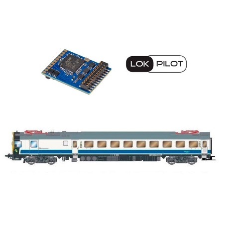 21-poliger Decoder für 444 RENFE-Wagen aus ELECTROTREN.