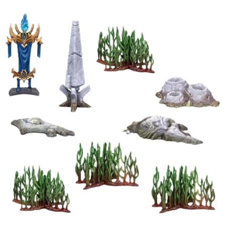 StarCraft Templo Perdido | Miniaturas jogam terreno