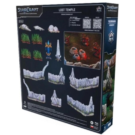 StarCraft Tempio Perduto | Le miniature giocano il terreno