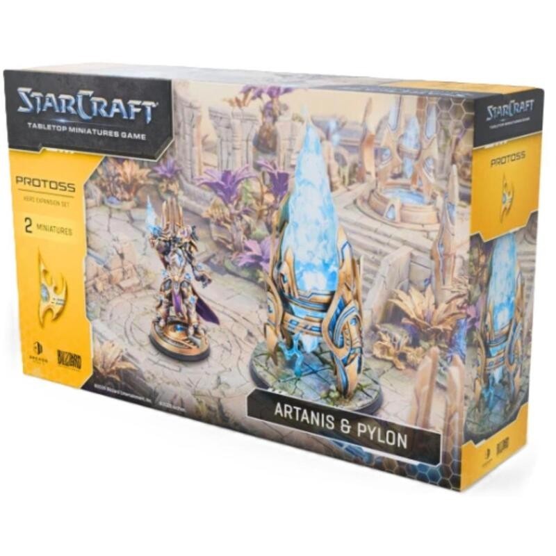 Juego de miniaturas starcraft artanis & pylon de archon studio - comprar en el taller del modelista