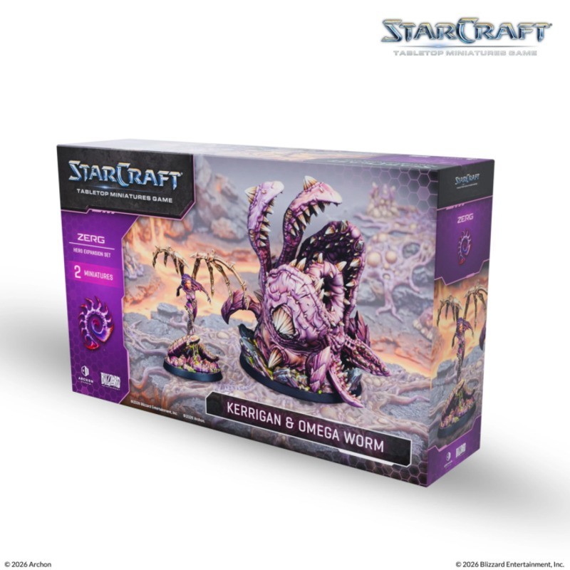 juego de miniaturas starcraft kerrigan & omega de archon studio - comprar en el taller del modelista