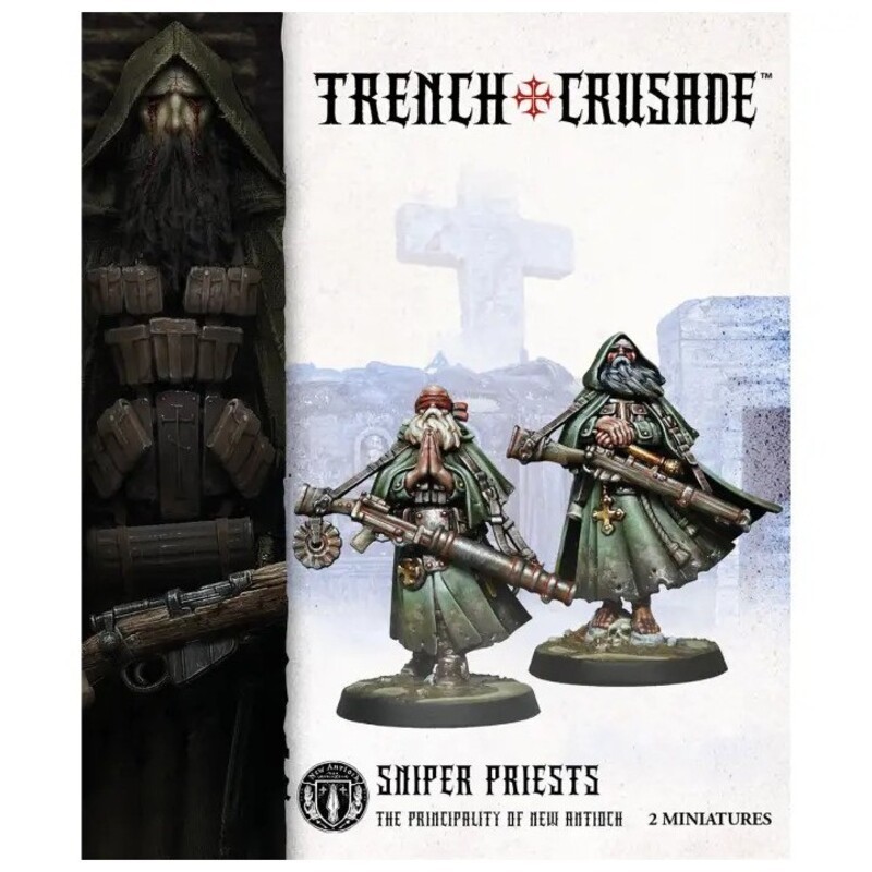 juego de miniaturas trench crusade sniper priest de archon studio - comprar en el taller del modelista