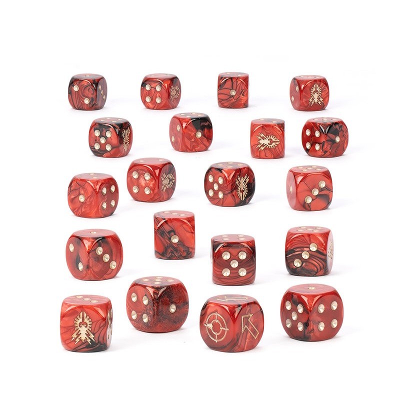 The Horus Heresy. Legio Custodes Dice Set.