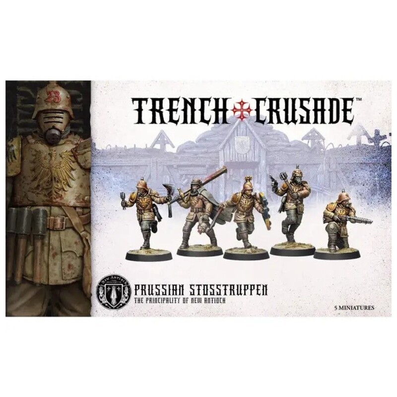 Croisade de tranchée Stosstruppen prussienne | Miniatures