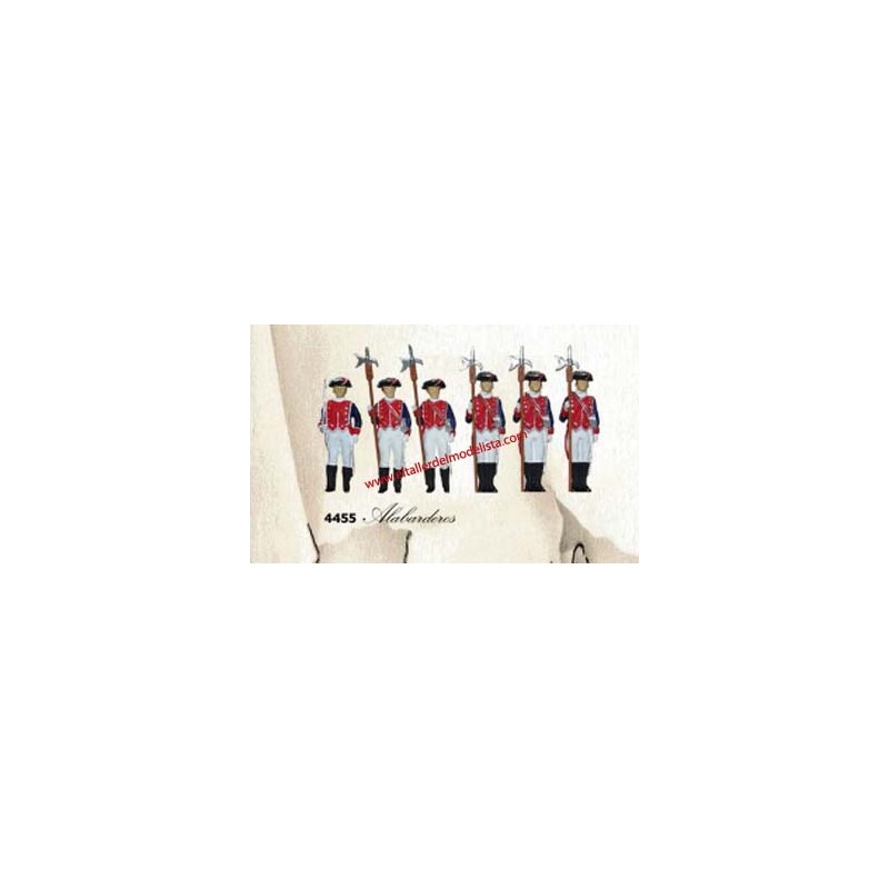 Guardia Real: alabarderos. ANESTE 4455 Guardia Real: alabarderos. ANESTE 4455