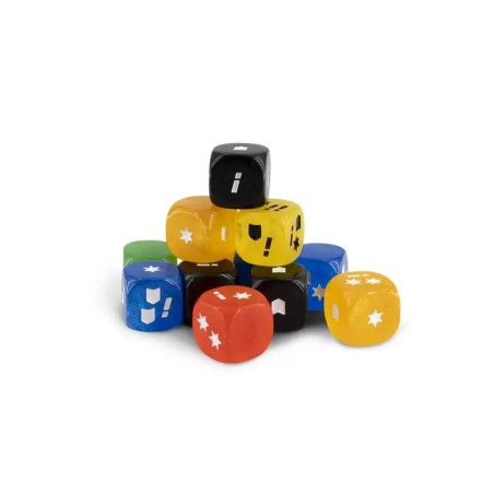 Infinity HexaDome Legends: Frost Dice Set miniature game by Corvus Belli - buy at El Taller del Modelista