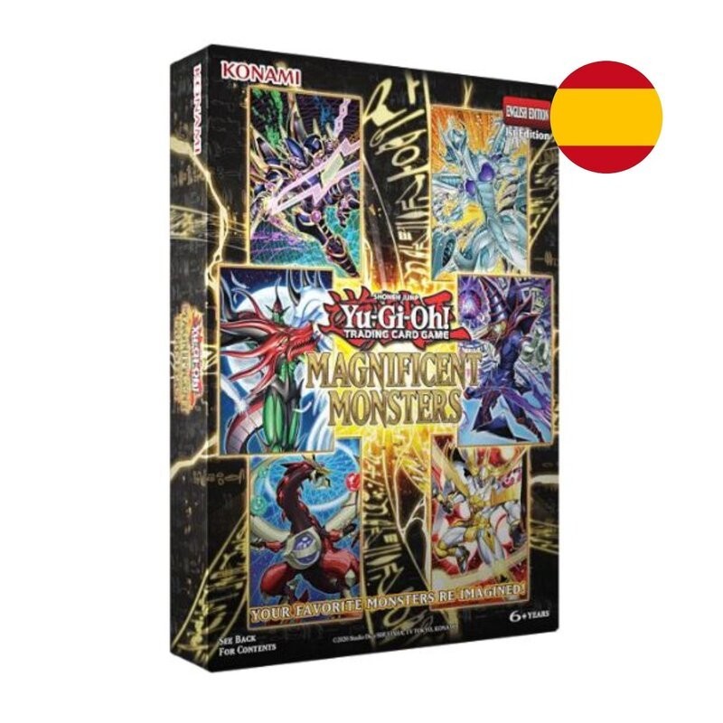 juego de cartas coleccionables yugioh magnificent monsters en español de Konami - comprar