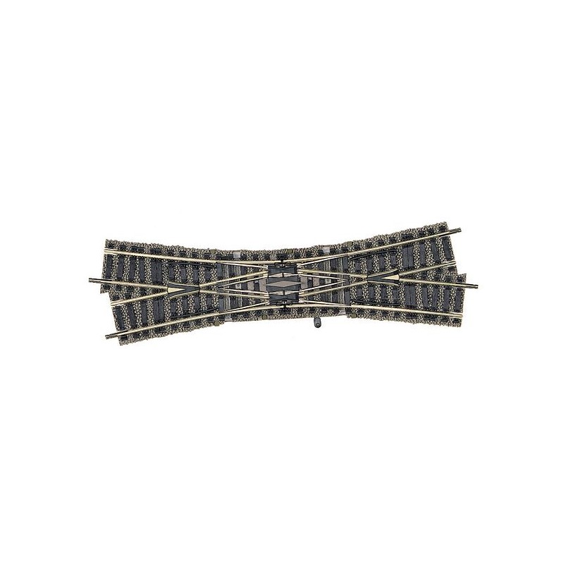 Double slip, 18°, right hand crossing. FLEISCHMANN 6165 Double slip, 18°, right hand crossing. FLEISCHMANN 6165