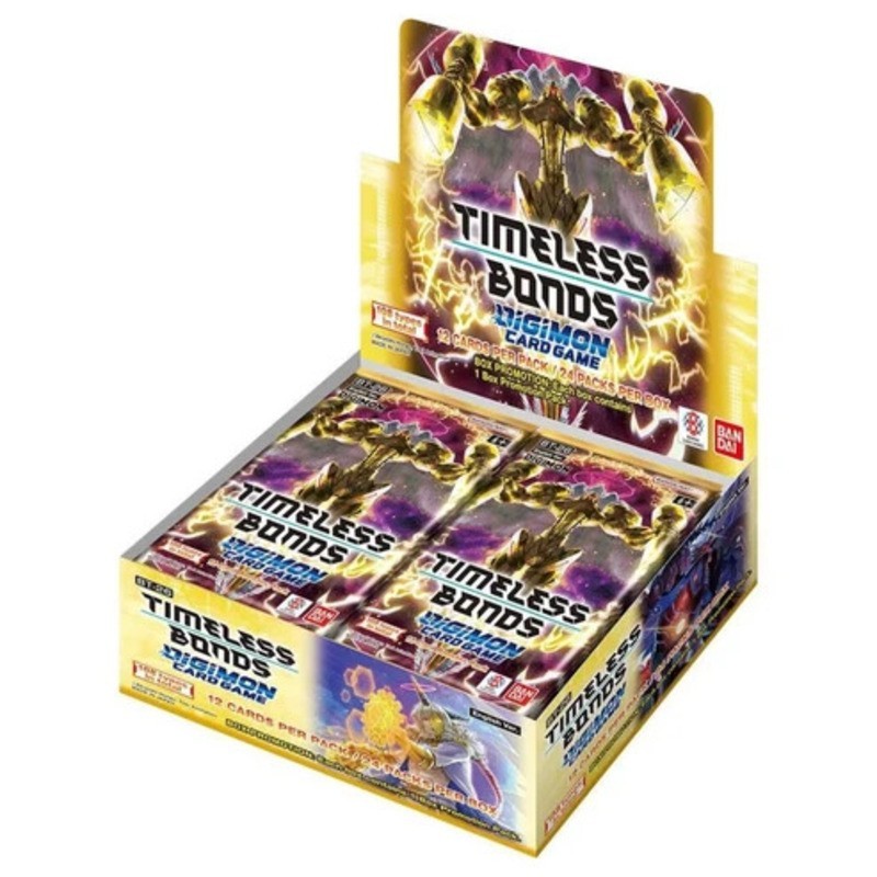 juego de cartas coleccionables digimon timeless bonds en inglés de bandai namco - comprar