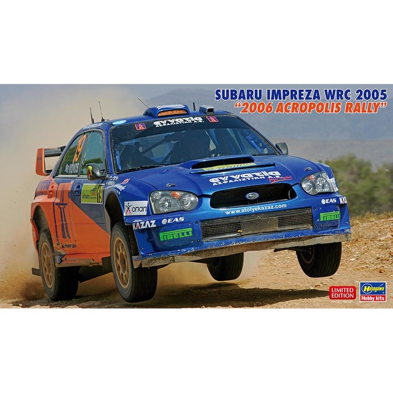 Subaru Impreza WRC 2005 - 2006 Acropolis Rally.