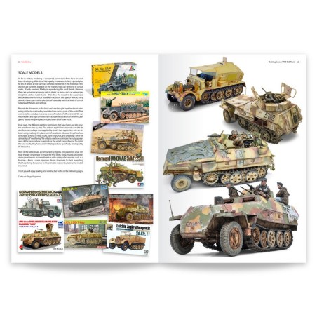 Modeling WW2 German Half - Tracks.
