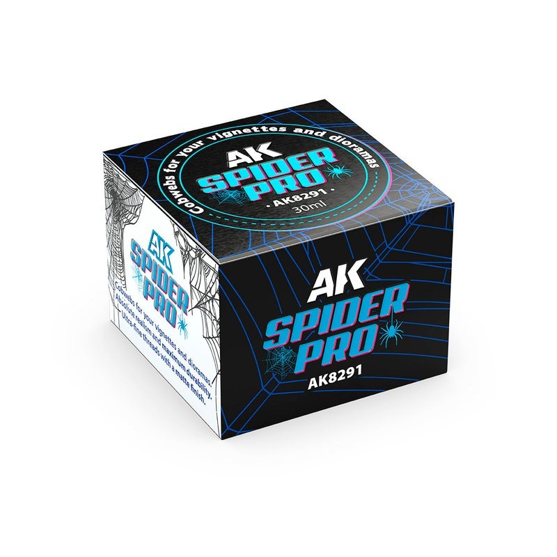 SPIDER PRO – Teias de aranha para as suas vinhetas e dioramas.