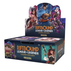 Riftbound: Origins Booster Display - Display de sobres TCG.