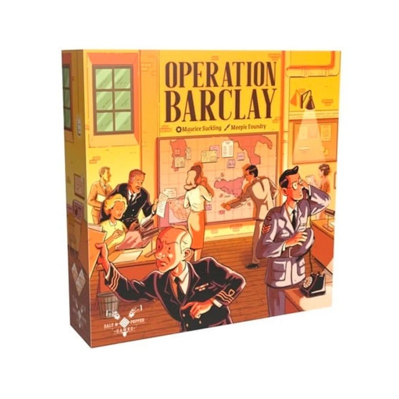 Operation Barclay war strategy game by Salt & Pepper - buy at El Taller del Modelista