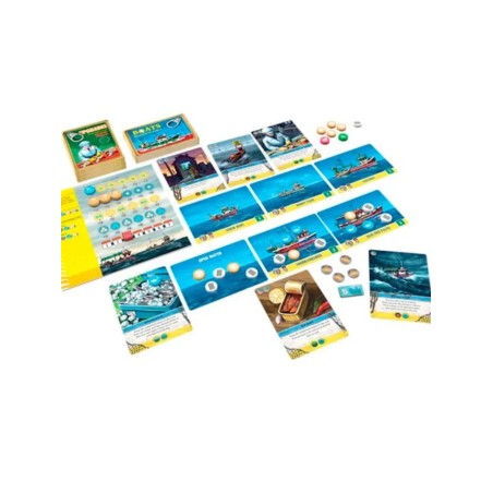 Conservas solo strategic board game by Salt & Pepper - buy at El Taller del Modelista