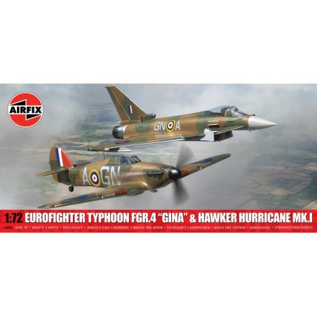 Eurofighter Typhoon FGR.4 "Gina" & Hawker Hurricane Mk.I.