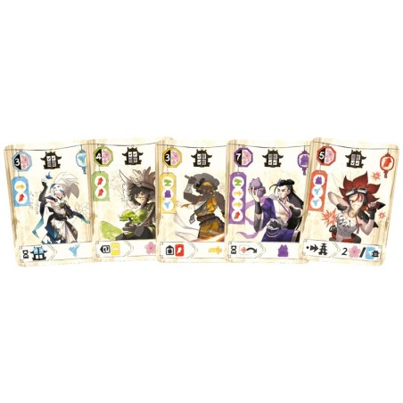 Arigato - Jogo de estratégia com cartas.