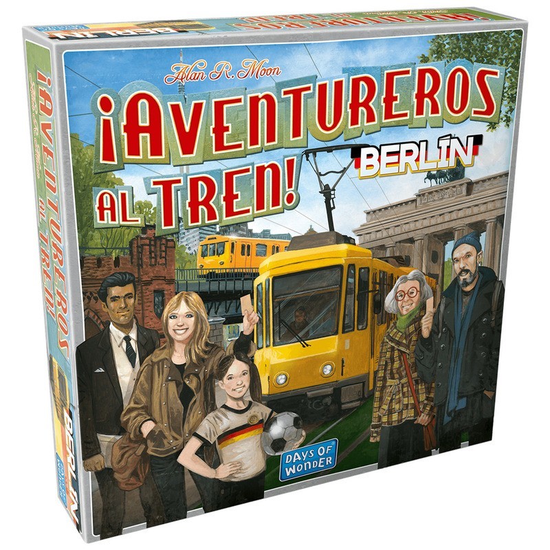 Adventurers to the Train: Berlin - Jogo de Estratégia e Rotas.