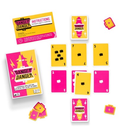 Danger Danger - Jeu de cartes de vitesse et stratégie familial.