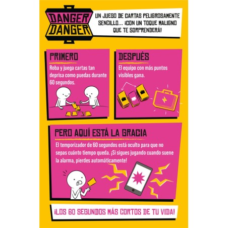 Danger Danger fast card game by Exploding Kittens - buy at El Taller del Modelista