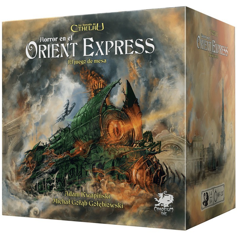 Horror on the Orient Express : Le Jeu de Société - Jeu d’aventure d’horreur coopératif.