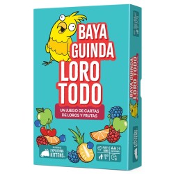 Baya Guinda Loro Todo: Juego de cartas de observación y memoria.