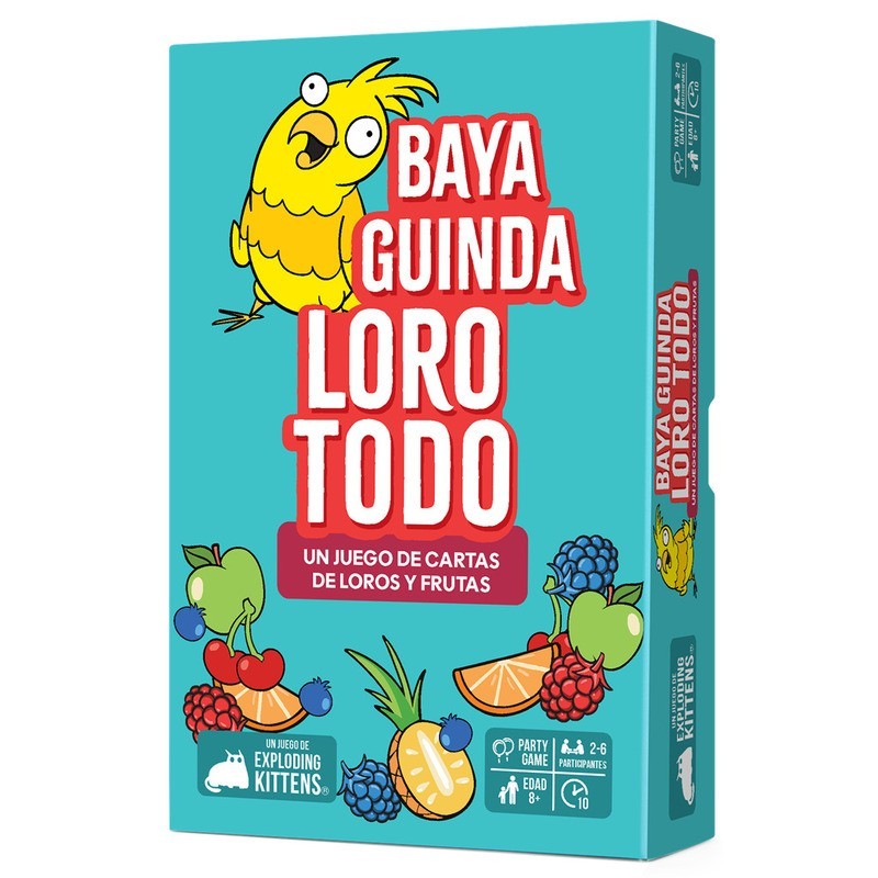 Cherry Berry Parrot Todo - Jogo de observação e cartas de memória.